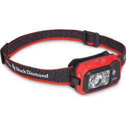 Black Diamond Storm 450 Μαύρος Κόκκινος Φακός Κεφαλής Εργασίας Μπαταρίας Αδιάβροχος IP67 450lm