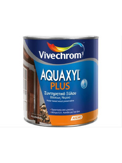 Vivechrom Aquaxyl Plus 501 Βερνίκι Εμποτισμού Ξύλου Έτοιμο προς Χρήση Ματ Διάφανο 0.75lt