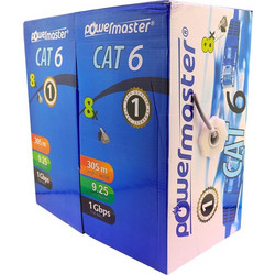 POWERMASTER CAT6 ETHERTET CABLE 305M
