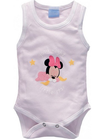 Baby Oliver des 62 Φορμάκι Εσώρουχο Αμάνικο για Κορίτσι Minnie Ροζ