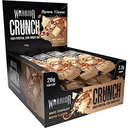 Warrior Supplements Crunch Bar White Chocolate Mocha 64gr 12τμχ