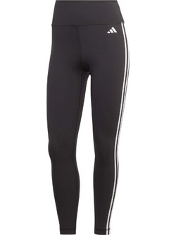 Adidas Train Essentials 3-Stripes Γυναικείο Κολάν Μακρύ Ψηλόμεσο Μαύρο HT5438