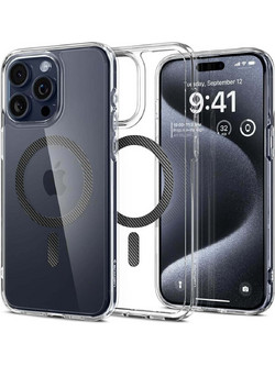 Spigen Ultra Hybrid Mag MagSafe Back Cover Carbon Fiber (iPhone 15 Pro)