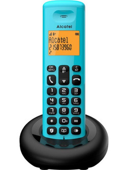 Alcatel E160 EWE Ασύρματο Τηλέφωνο Γαλάζιο
