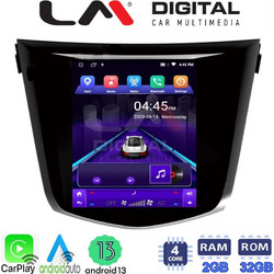 LM Digital TN4353 Ηχοσύστημα Αυτοκινήτου με Οθόνη Αφής USB Bluetooth & GPS