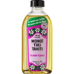 Monoi Tiki Tahiti Ylang Ylang Βιολογικό Έλαιο Monoi για Σώμα & Μαλλιά 120ml