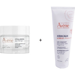 Avene Eau Thermale Hyaluron Activ B3 Cell Renewal Cream 50ml + Xeracalm Nutrition Moisturizing Lotion 100ml
