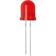 LED 10mm ΚΟΚΚΙΝΟ 100mcd 60 BULK L-813ID KGB Τεμάχια:100 01.020.0035
