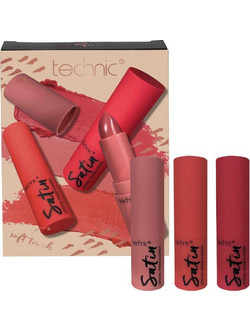 Technic Satin Lipstick Set