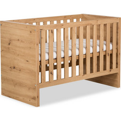Klups Amelia Πολυμορφική Κούνια για Στρώμα 60x120cm Oak