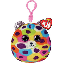 Ty Squishy Beanies Λεοπάρδαλη με Κλιπ 1607-39564