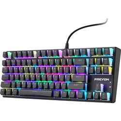 Preyon Blitz Claw Μηχανικό Gaming Πληκτρολόγιο RGB με Custom Blue Διακόπτες RGB