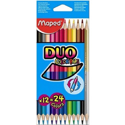 Maped Color'Peps Duo Ξυλομπογιές Σετ 12τμχ