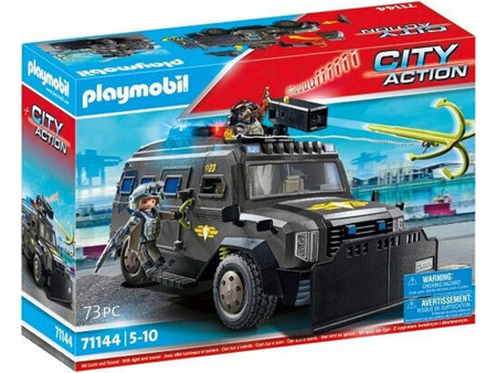 Playmobil City Action Θωρακισμένο Όχημα Ειδικών Δυνάμεων για 5-10 Ετών 71144