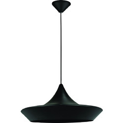 Home Lighting Land Κρεμαστό Φωτιστικό Οροφής Μονόφωτο Μαύρο 77-2198