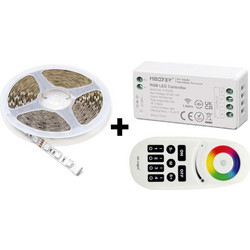 LED Strip 123LED RGB 5m-60 LEDs/m with Remote Control & Adapter 12V