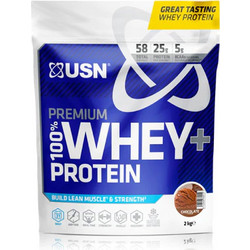 USN 100% Premium Whey Bag Chocolate Πρωτεΐνη Ορού Γάλακτος Γράμμωσης 2kg