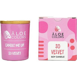 Aloe Colors Soy Candle So Velvet Αρωματικό Κερί Σόγιας, 150g