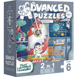 Παιδικό Puzzle Play FulMario Διάστημα 154 + 168 Κομμάτια