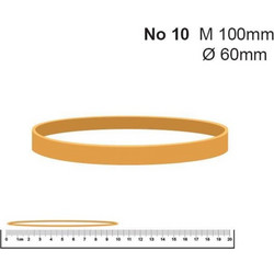 254684 ΛΑΣΤΙΧΑ ΝΟ 10 63 OX1.4X5ΧΙΛ. (100GR) ΠΛΑΤΥ (ΣΕΤ 12 ΤΕΜΑΧΙΩΝ)