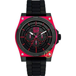 Marc Ecko Watch Ανδρικό Ρολόι με Μαύρο Καουτσούκ Λουράκι E13558G2