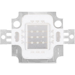 GloboStar 73772 Υψηλής Ισχύος LED COB BRIDGELUX 10W 500lm DC 10-12V - M2.9 x P2 x Y0.3cm - Μπλε