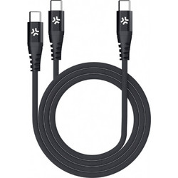 Celly USBC2USBCBK USB-C to USB-C 100W 1.2m Black