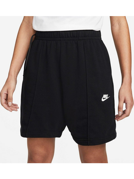 Nike Sportswear High-Rise Fleece Αθλητική Γυναικεία Βερμούδα Μαύρη DV0334-010