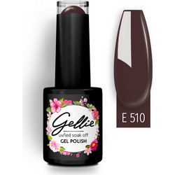 Gellie UV Led Soak Off E 510 Ημιμόνιμο Βερνίκι Νυχιών 10ml