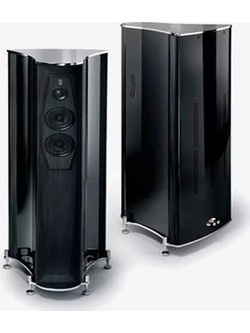Franco Serblin Ktema Ζεύγος Ηχείων Hi-Fi Δαπέδου High Gloss Piano Black