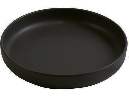 Espiel Πιάτα Βαθιά Πορσελάνης Step Terra Matt Black 24cm 6τμχ TLM141K6