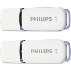 Philips Snow 32GB USB Stick 2.0 με USB-A 2pcs