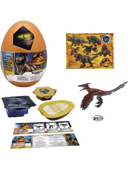 Jazwares Jurassic World Dominion Captivz Edition Slime Egg Φιγούρα Δεινόσαυρος για 3+ Ετών 6τμχ
