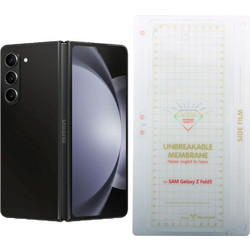VOLTE-TEL PET SOFT FILM FOLDABLE SAMSUNG Z FOLD 5 5G F946 7.6in ΑΘΡΑΥΣΤΗ ΜΕΜΒΡΑΝΗ ΠΙΣΩ ΚΑΙ ΠΛΑΙΝΟ ΜΕΡΟΣ 0.20mm FULL COVER VOLTE-TEL