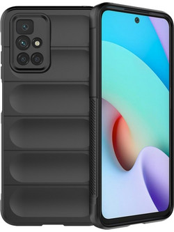 Techsuit Magic Shield - Θήκη Σιλικόνης Xiaomi Redmi 10 / Redmi 10 2022 - Black (5949419117648)