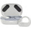 JBL Endurance Peak III Ακουστικά Bluetooth In Ear Ανθεκτικά στο Νερό White