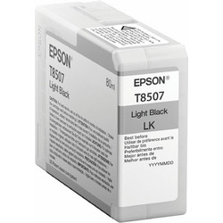 Epson T8507 Light Black Μελάνι Εκτυπωτή Inkjet