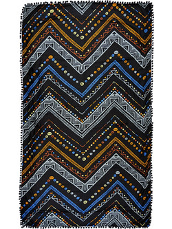 Aquablue Pom Πετσέτα Παρεό Θαλάσσης Μαύρη 90x170cm 25109