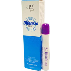 AG Pharm Difensio Εντομοαπωθητική Λοσιόν σε Spray 100ml + Bite Free Stick Αμμωνίας 12gr