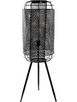 Φωτιστικό Δαπέδου FUT407 24x24x71,5cm 1xE27 40W Black Espiel