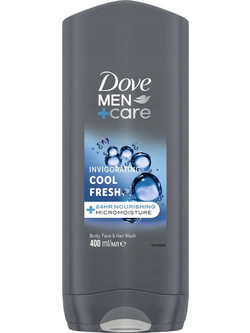 Dove Men Care Cool Fresh Ανδρικό Αφρόλουτρο σε Gel 400ml