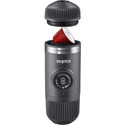 Wacaco NanoPresso + Ns Adapter Μπρίκι Espresso Μαύρο