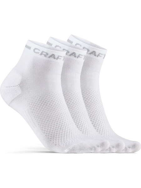 CRAFT Αθλητικές Κάλτσες CORE DRY MID WHITE unisex