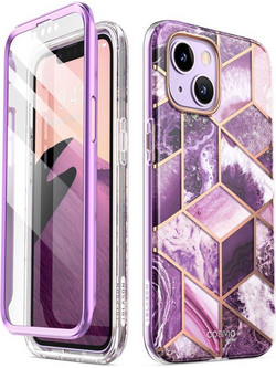 Supcase Cosmo iPhone 14 Plus Case - Pink Marble