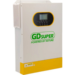 Inverter Καθαρού Ημιτόνου Υβριδικό GDSUPER 6.2kW - 6200W 48V Μονοφασικό WIFI MPPT