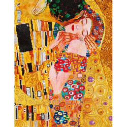 Diamond Dotz Klimt The Kiss Καμβάς Diamond Painting Kit 71x56cm DD13.001