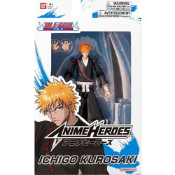 Bandai Anime Heroes Bleach Kurosaki Ichigo 16cm