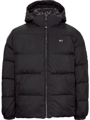 Tommy Jeans Essential Down Ανδρικό Μπουφάν Χειμωνιάτικο Puffer Μαύρο DM0DM19786-BDS