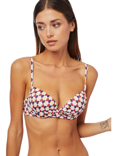 Minerva Caracas Bikini Top με Ενίσχυση Πολύχρωμο 90-9150-116