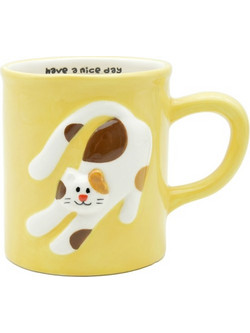RAVENNA Κεραμική Κούπα 3D Felix 500ml